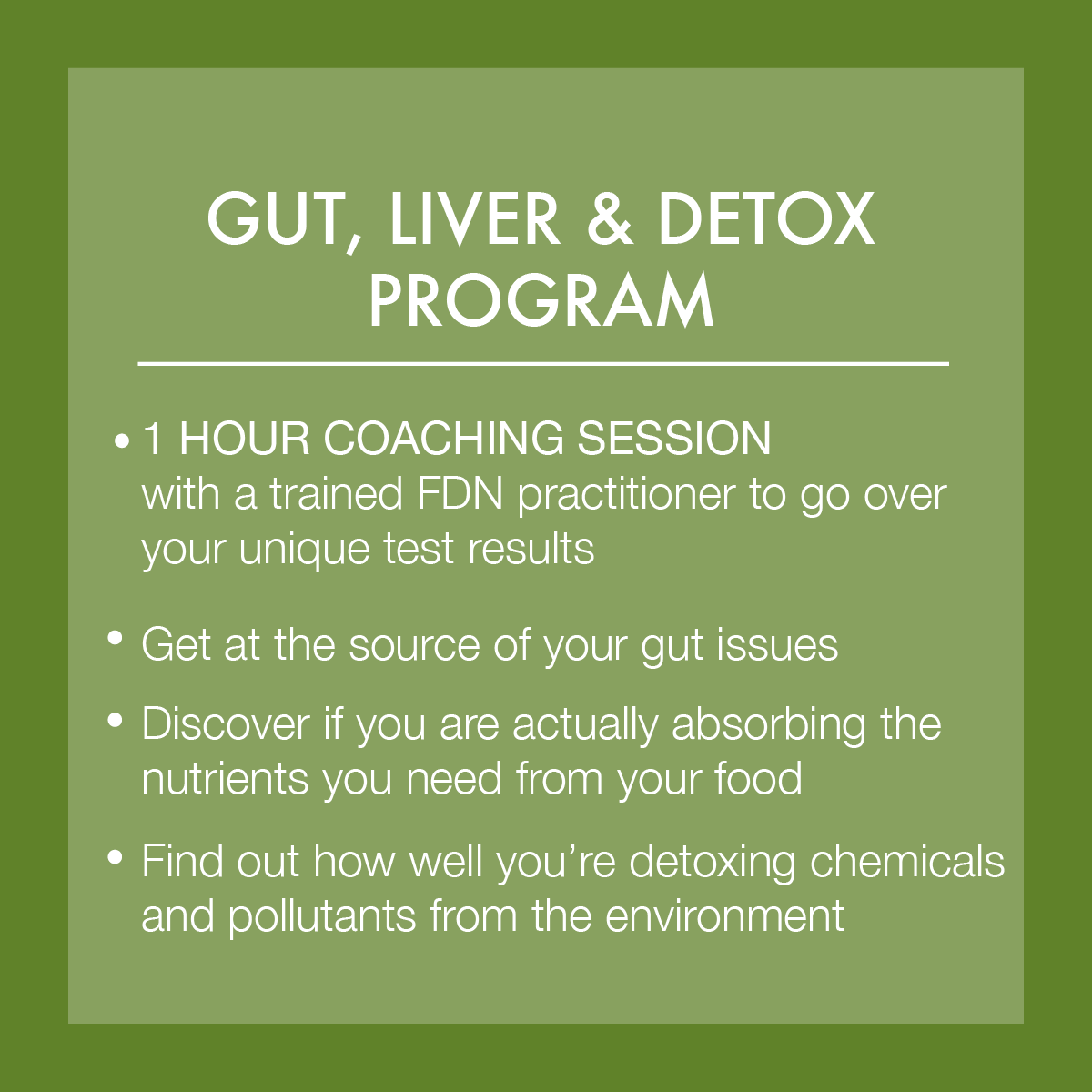 FDN liver detox