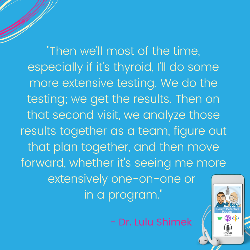 THYROID ISSUES NEED TESTING, ND LULU, FDNthrive, Health Detective Podcast
