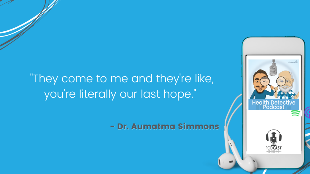 DR. AUMATMA SIMMONS WAS TOLD SHE WAS A COUPLE'S LAST HOPE, BEATING INFERTILITY, FDN, FDNTRAINING, HEALTH DETECTIVE PODCAST