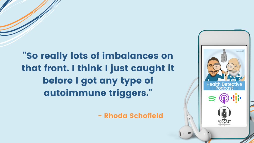 RHODA MADE HUGE LIFESTYLE CHANGES, CHRONIC ASTHMA GONE, NO AUTOIMMUNE TRIGGERS, FDN, FDNTRAINING, HEALTH DETECTIVE PODCAST