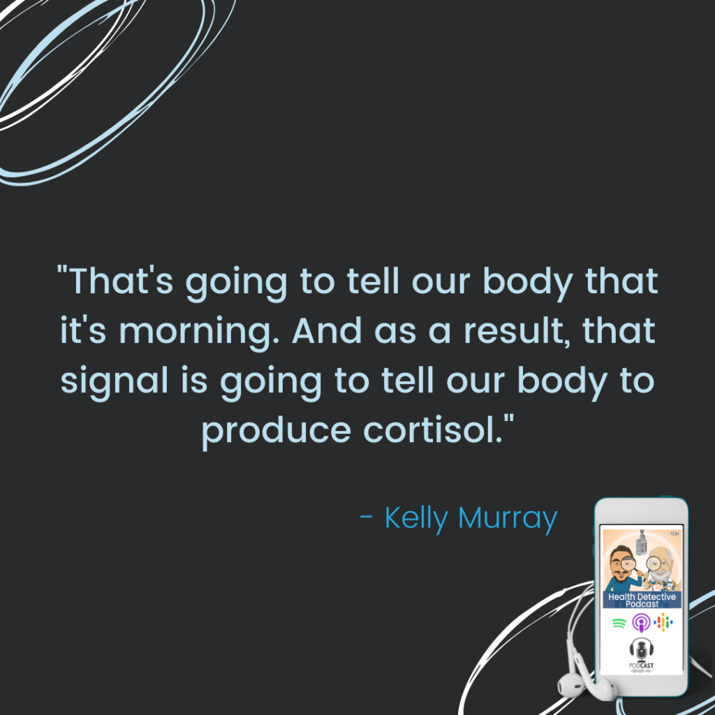 CATCHING SUNRISE, SIGNALS TO THE BODY IT'S MORNING, PRODUCE CORTISOL, MASTERING SLEEP, FDN, FDNTRAINING, HEALTH DETECTIVE PODCAST