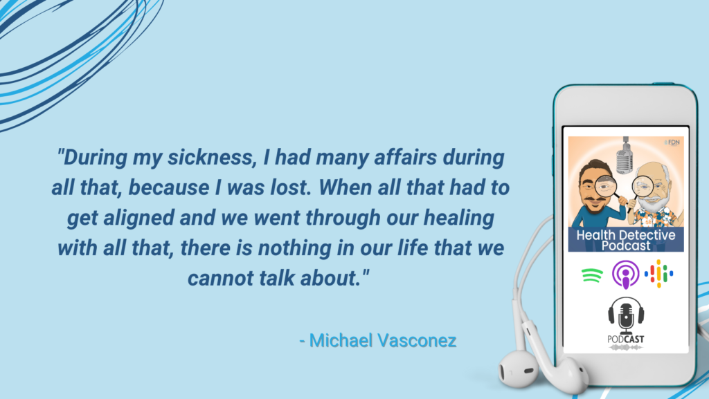 SICKNESS, LOSTNESS, HAD TO FIND ALIGNMENT IN LIFE AND HEALING IN MARRIAGE, VULNERABILITY, FDN, FDNTRAINING, HEALTH DETECTIVE PODCAST