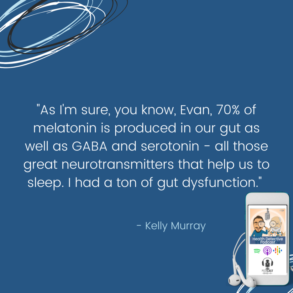 70% OF MELATONIN IS PRODUCED IN THE GUT, MASTERING SLEEP, GUT DYSFUNCTION, FDN, FDNTRAINING, HEALTH DETECTIVE PODCAST