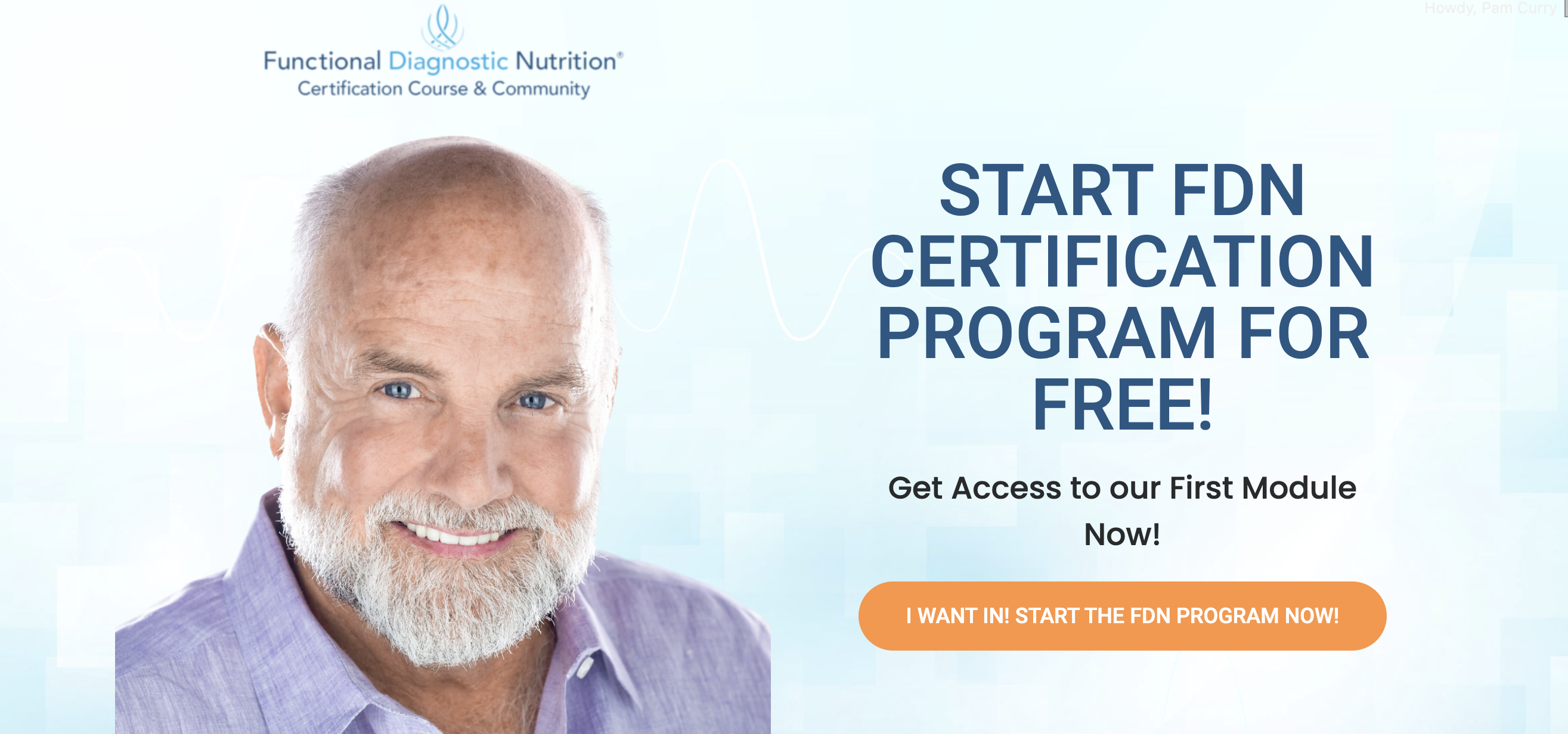 Start the FDN Certification Program for Free Access The First Lesson