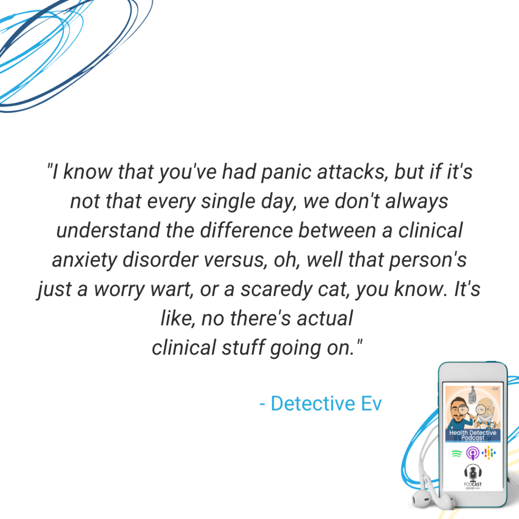 TRUE CLINICAL ANXIETY OR WORRY WART, FDN, FDNTRAINING, HEALTH DETECTIVE PODCAST