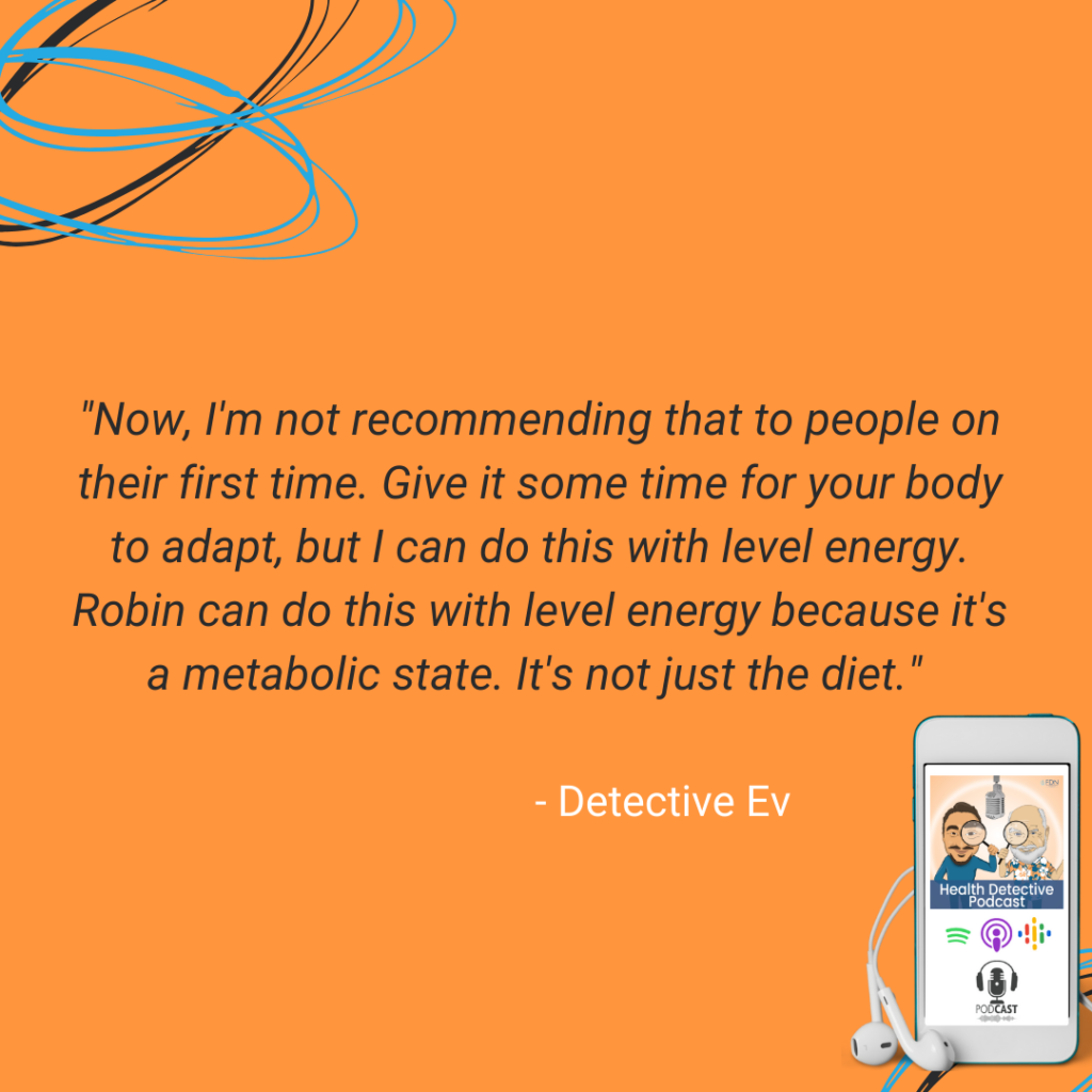 KETOSIS, LEVEL ENERGY, METABOLIC STATE, TALKS KETO, FDN, FDNTRAINING, HEALTH DETECTIVE PODCAST