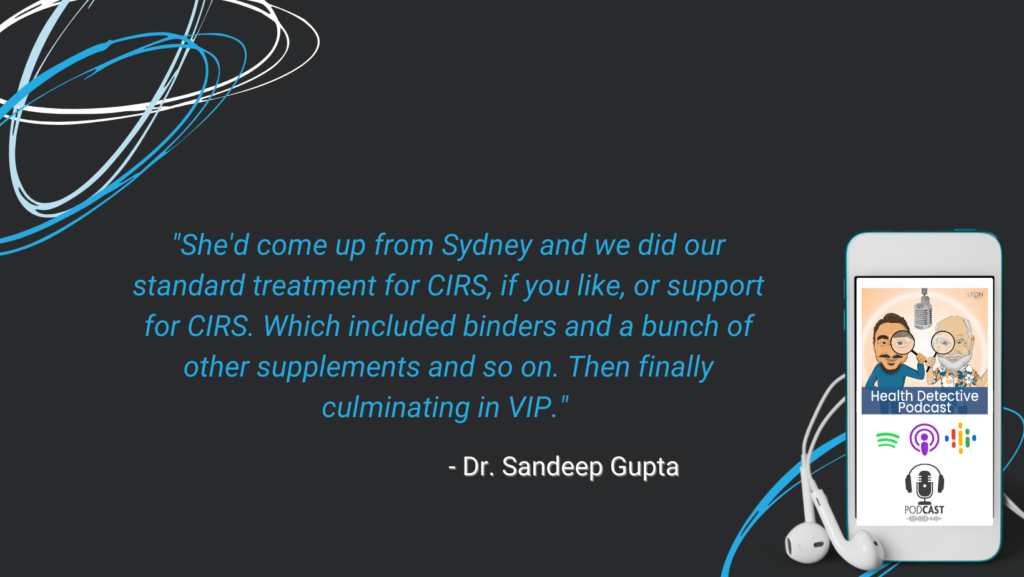 CLIENT SUCCESS STORY, SUPPORT FOR CIRS, BINDERS, DR. SANDEEP GUPTA, FDN, FDNTRAINING, HEALTH DETECTIVE PODCAST