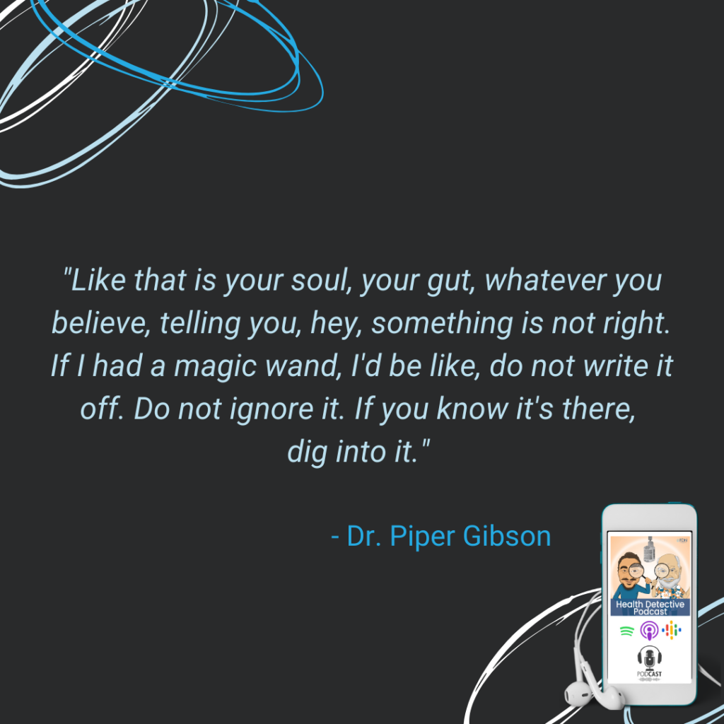 DON'T IGNORE YOUR GUT INSTINCT, TIC DISORDERS, DO SOMETHING DIFFERENT, CHECK INTO IT, RESEARCH IT, FDN, FDNTRAINING, HEALTH DETECTIVE PODCAST