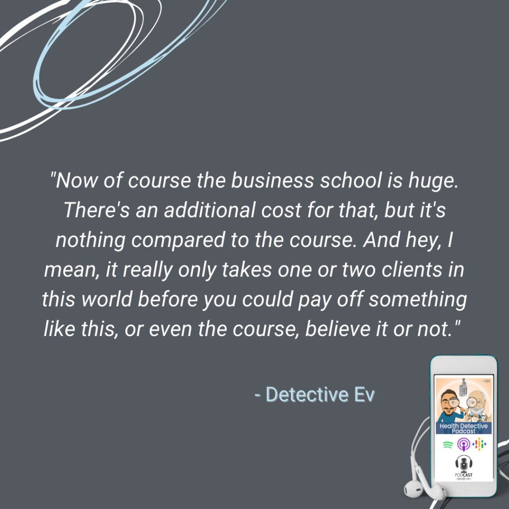 BUSINESS SCHOOL, FDN, FDNTRAINING, HEALTH DETECTIVE PODCAST