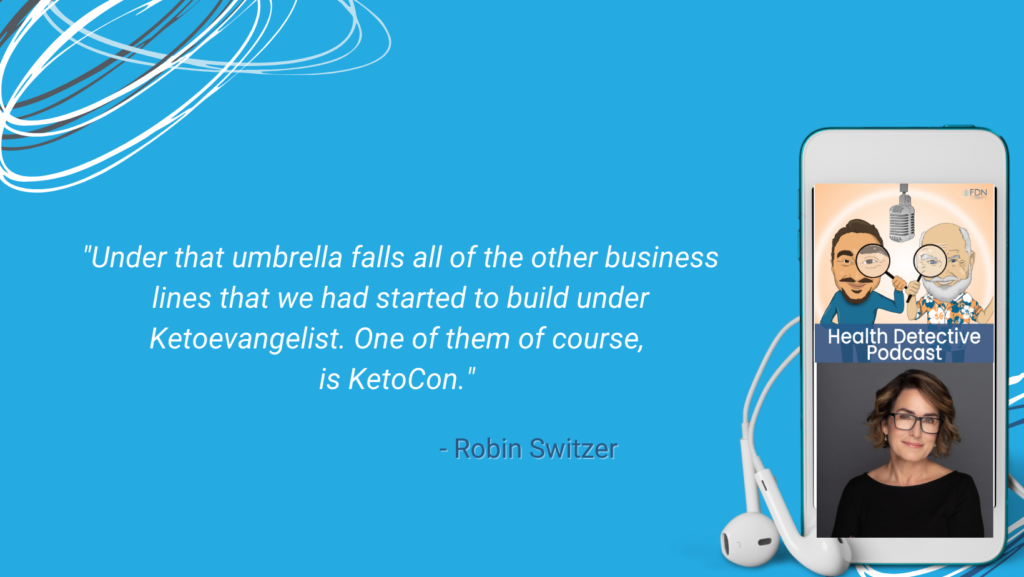 KETOCON WAS BUILT UNDER KETOEVANGELIST, REBRANDED UNDER Q1 PRODUCTIONS, FDN, FDNTRAINING, HEALTH DETECTIVE PODCAST