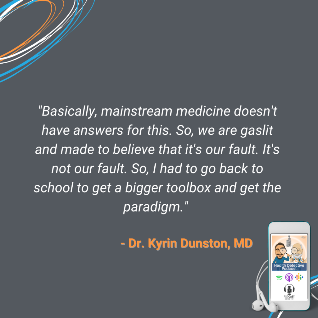 WHEN MAINSTREAM MEDICINE HAS NO ANSWERS, WE FEEL AT FAULT, FDN, FDNTRAINING, HEALTH DETECTIVE PODCAST