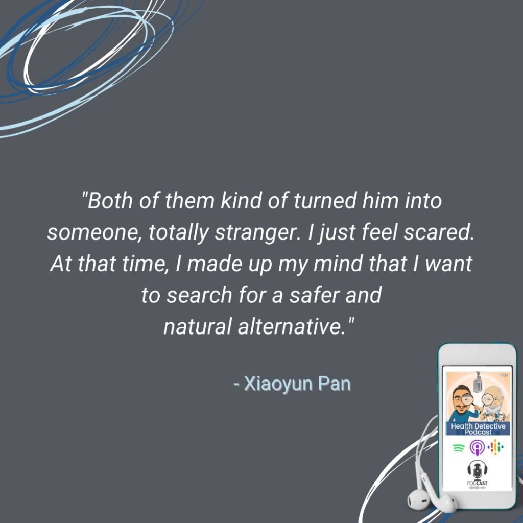 MEDICINES MADE HER SON A STRANGER TO HER, SCARED HER, WANTED SOMETHING NATURAL AS ALTERNATIVE, FDN, FDNTRAINING, HEALTH DETECTIVE PODCAST