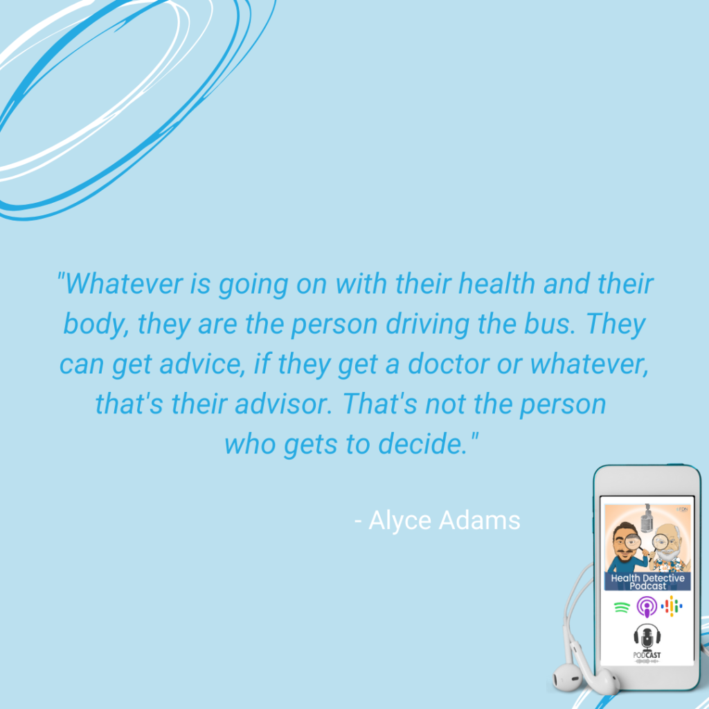 CLIENTS NEED TO BE THE DRIVER OF THEIR OWN HEALTH BUS, HEALTH JOURNEY, FDN, FDNTRAINING, HEALTH DETECTIVE PODCAST, SIGNATURE QUESTION