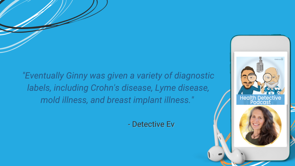 GINNY MILLER WAS GIVEN A LONG LIST OF DISEASES, DIAGNOSES, REAL REASON CLIENTS STAY SICK, FDN, FDNTRAINING, HEALTH DETECTIVE PODCAST