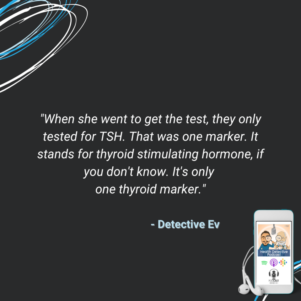 TEST FOR FULL PANEL WITH THYROID, INCOMPLETE PICTURE WITH ONE MARKER, FDN, FDNTRAINING, HEALTH DETECTIVE PODCAST