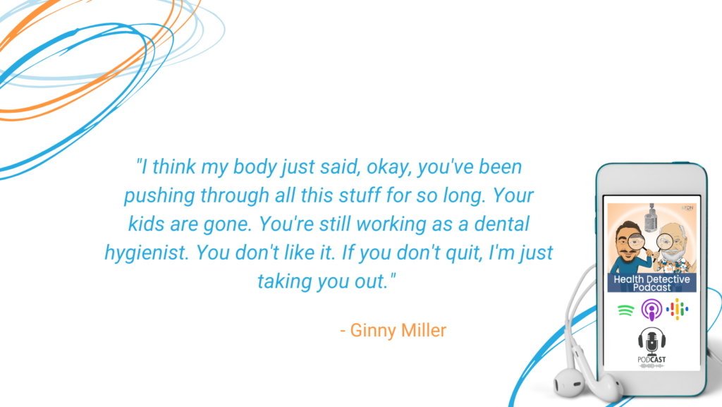 BODY SHUT DOWN, GINNY MILLER, REAL REASON CLIENTS STAY SICK, FDN, FDNTRAINING, HEALTH DETECTIVE PODCAST