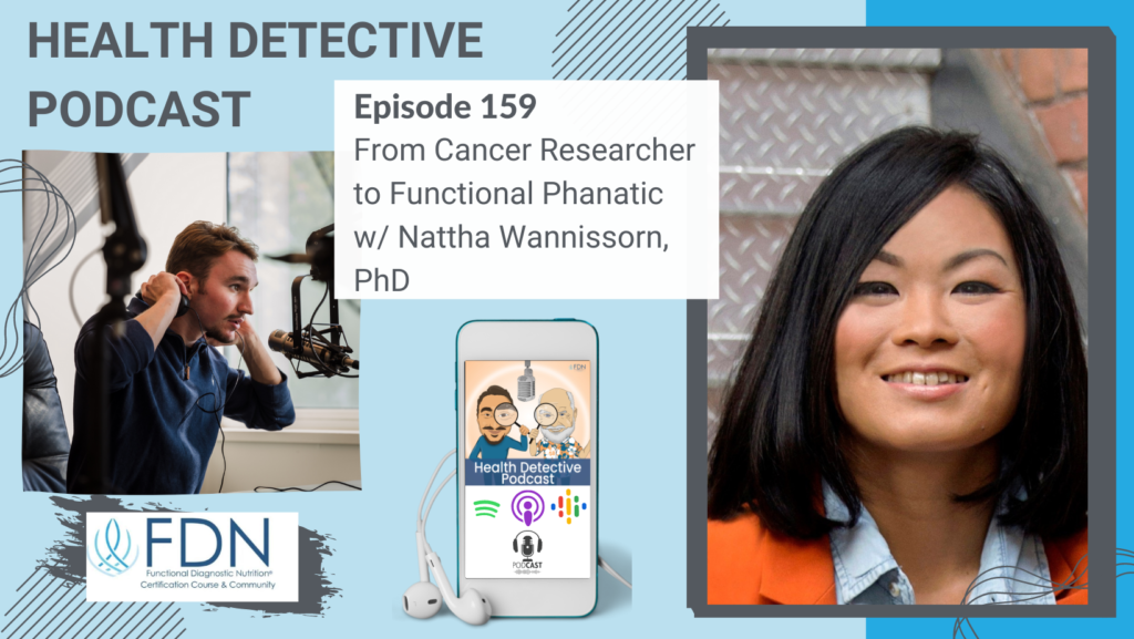 HORIZONTAL HEADSHOT, NATTHA WANNISSORN, PHD, CANCER RESEARCHER, MEDICAL WRITER, CONTENT, COURSES, ONLINE, COPYWRITING, FDN, FDNTRAINING, HEALTH DETECTIVE PODCAST