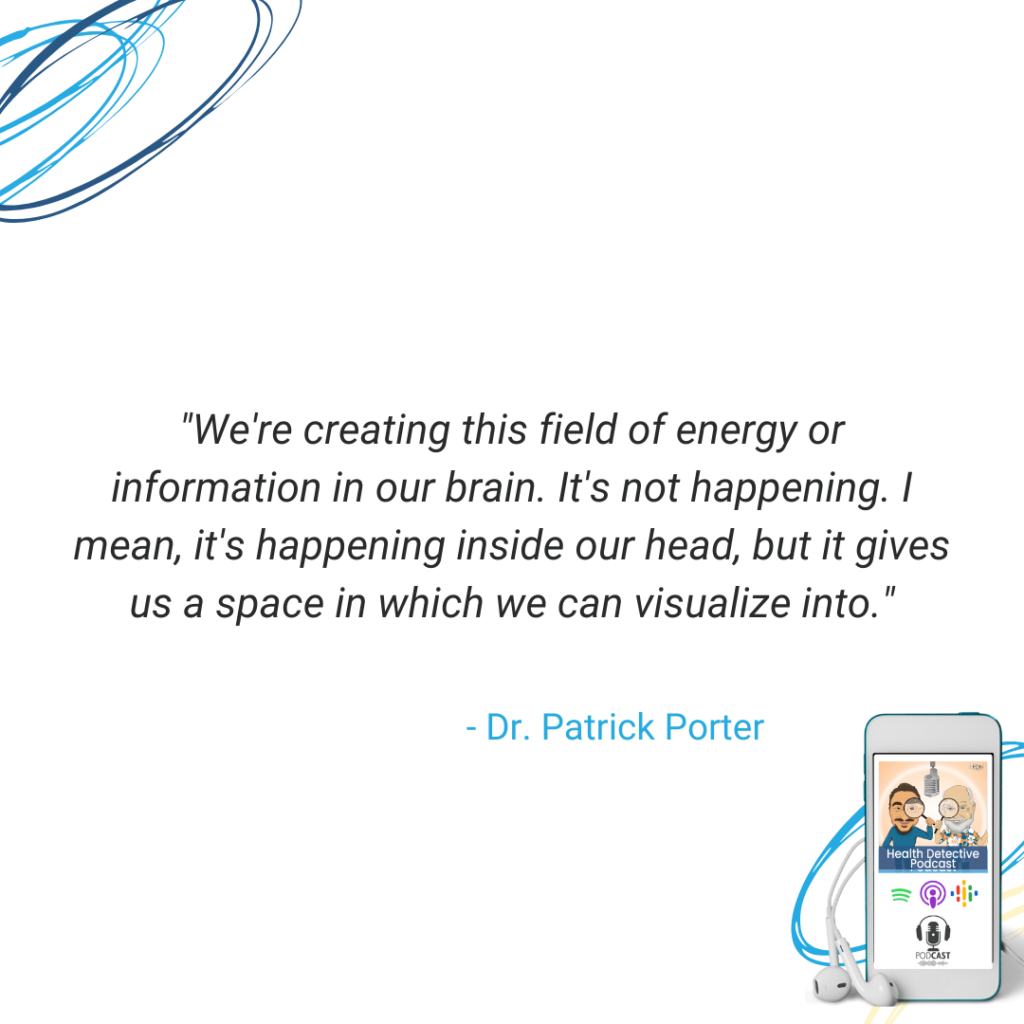 BRAIN TAP CREATES A SPACE OF ENERGY TO VISUALIZE INTO, IMPROVE DEMENTIA, FDN, FDNTRAINING, HEALTH DETECTIVE PODCAST