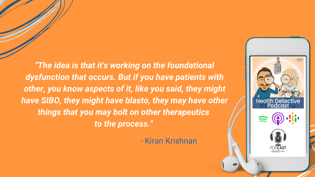 TOTAL GUT RESTORE, WORKS ON THE FOUNDATIONAL PIECE OF GUT HEALING, OTHER ASPECTS, TAG ON OTHER THERAPEUTICS, FDN, FDNTRAINING, HEALTH DETECTIVE PODCAST