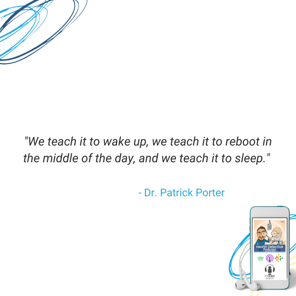 BRAIN TAP, TEACHES THE BRAIN TO WAKE UP, REBOOT, AND SLEEP, IMPROVE DEMENTIA, FDN, FDNTRAINING, HEALTH DETECTIVE PODCAST, RED-LIGHT THERAPY, INFRARED LIGHT THERAPY