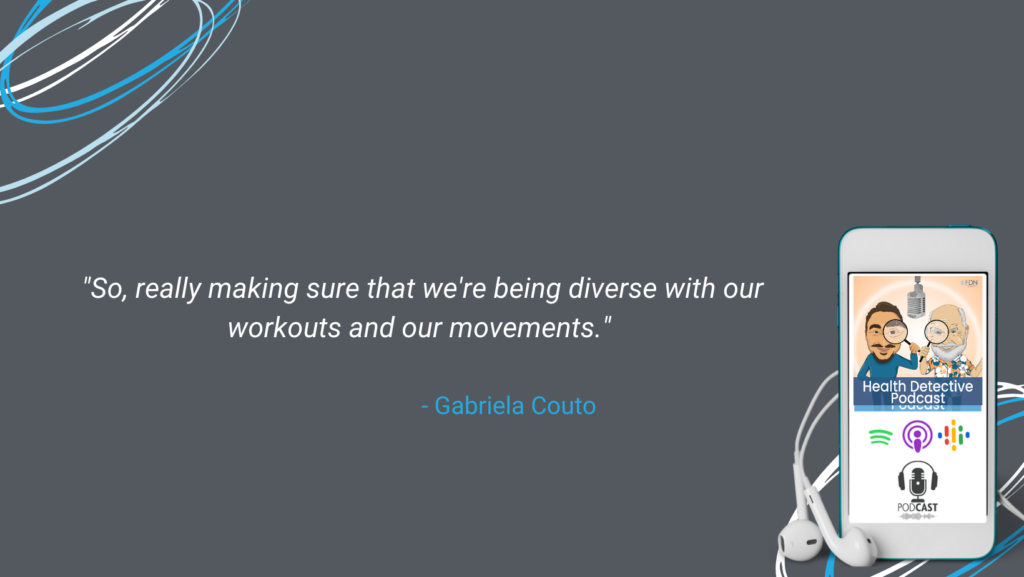 BE DIVERSE WITH YOUR WORKOUTS AND MOVEMENT, STRETCH AND MOVE, FDN, FDNTRAINING, HEALTH DETECTIVE PODCAST