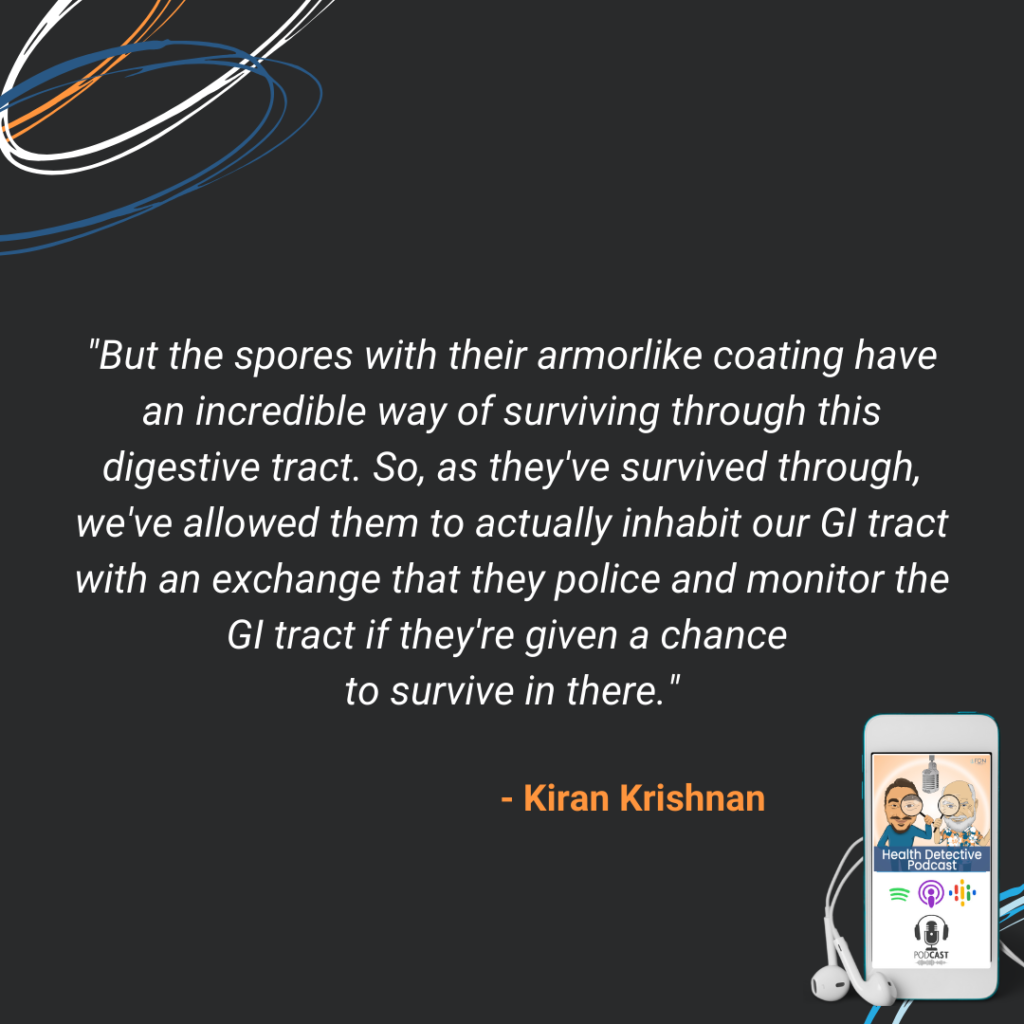 SPORE-BASED PROBIOTICS CREATE AN AMORLIKE COATING TO PROTECT ITSELF, SURVIVE IN HUMANS' GI TRACTS, FDN, FDNTRAINING, HEALTH DETECTIVE PODCAST