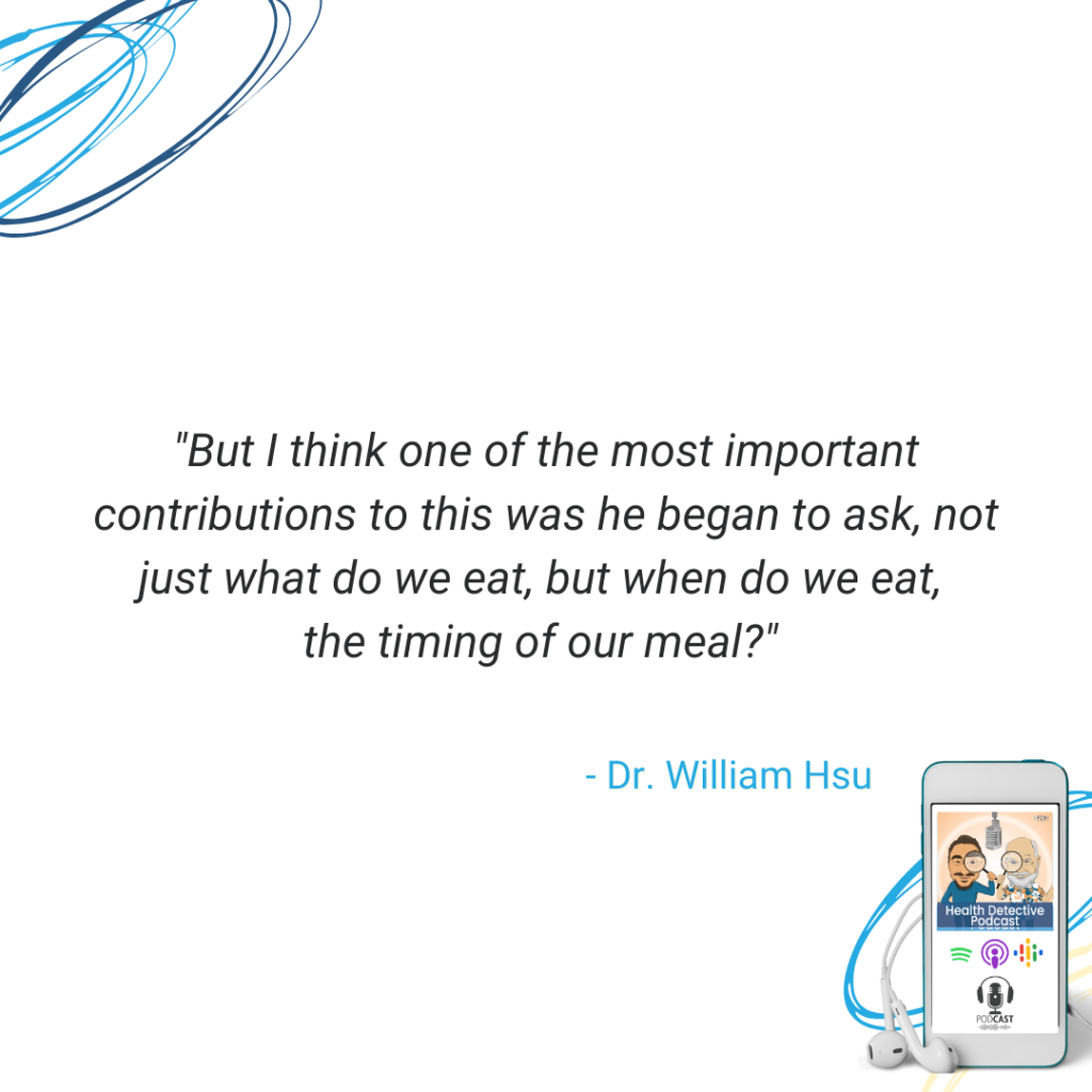 NOT JUST WHAT TO EAT, ASKING ABOUT TIMING OF MEALS, FDN, FDNTRAINING, HEALTH DETECTIVE PODCAST
