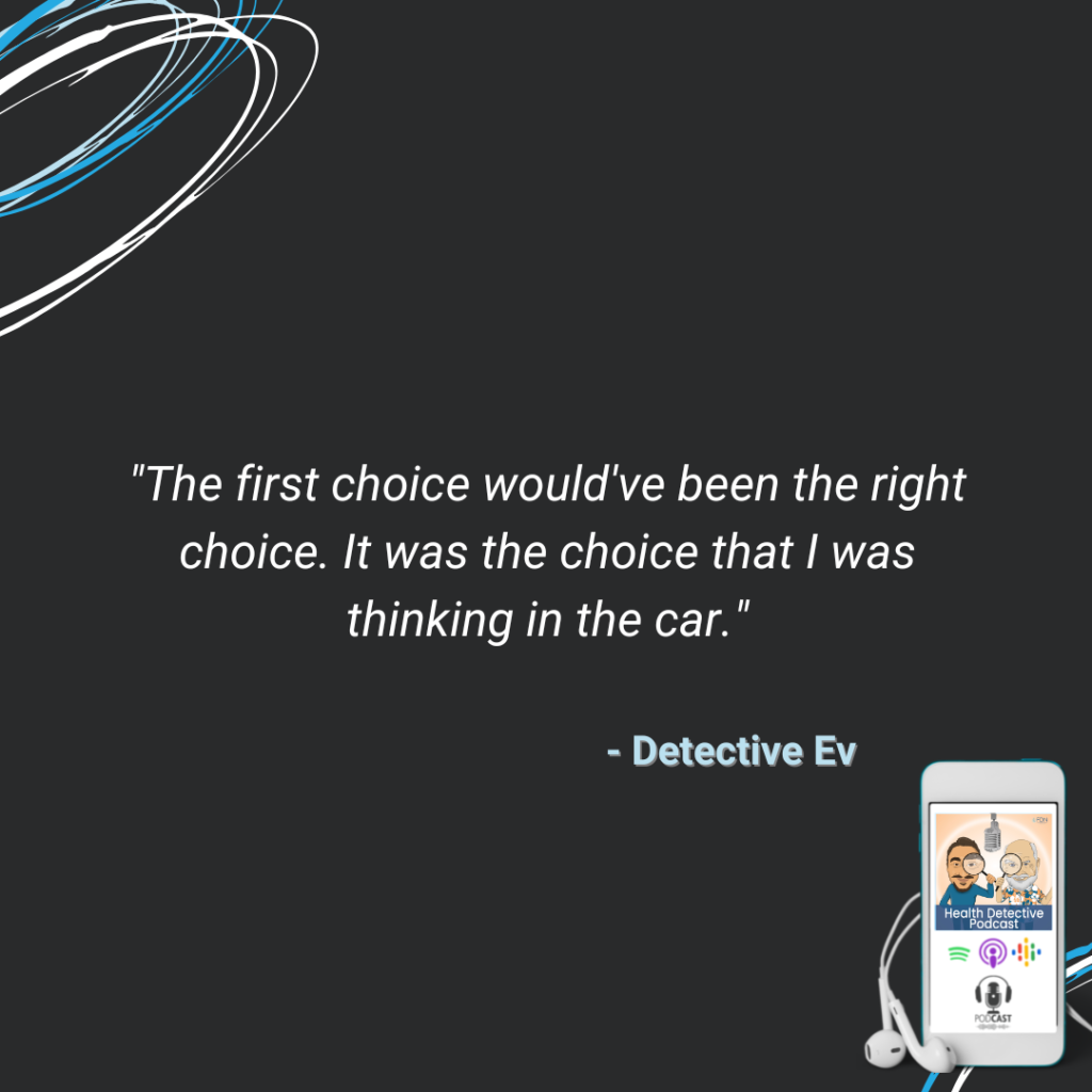 THINKING ON THE RIDE HOME OF THE RIGHT CHOICE TO DO, APOLIGIZE AND TAKE RESPONSIBILITY FOR OWN ACTIONS, FDN, FDNTRAINING, HEALTH DETECTIVE PODCAST