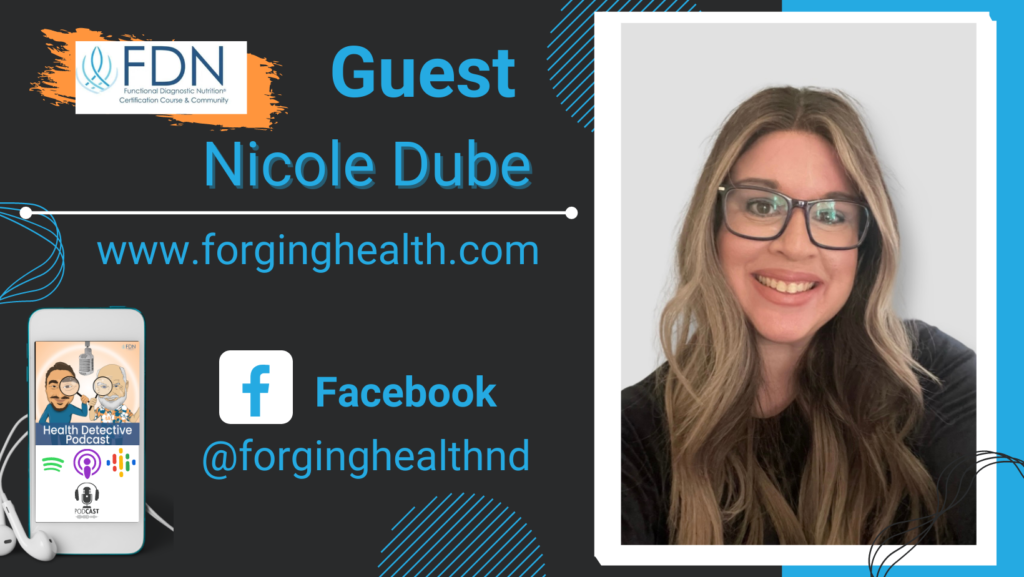 WHERE TO FIND NICOLE DUBE, MAST CELL ACTIVATION SYNDROME, FDN, FDNTRAINING, HEALTH DETECTIVE PODCAST