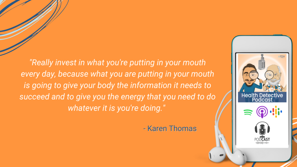 EAT WHOLE FOODS, NO MORE PROCESSED FOOD, INVEST IN GOOD NUTRITION, FOOD FUELS THE BODY, FDN, FDNTRAINING, HEALTH DETECTIVE PODCAST