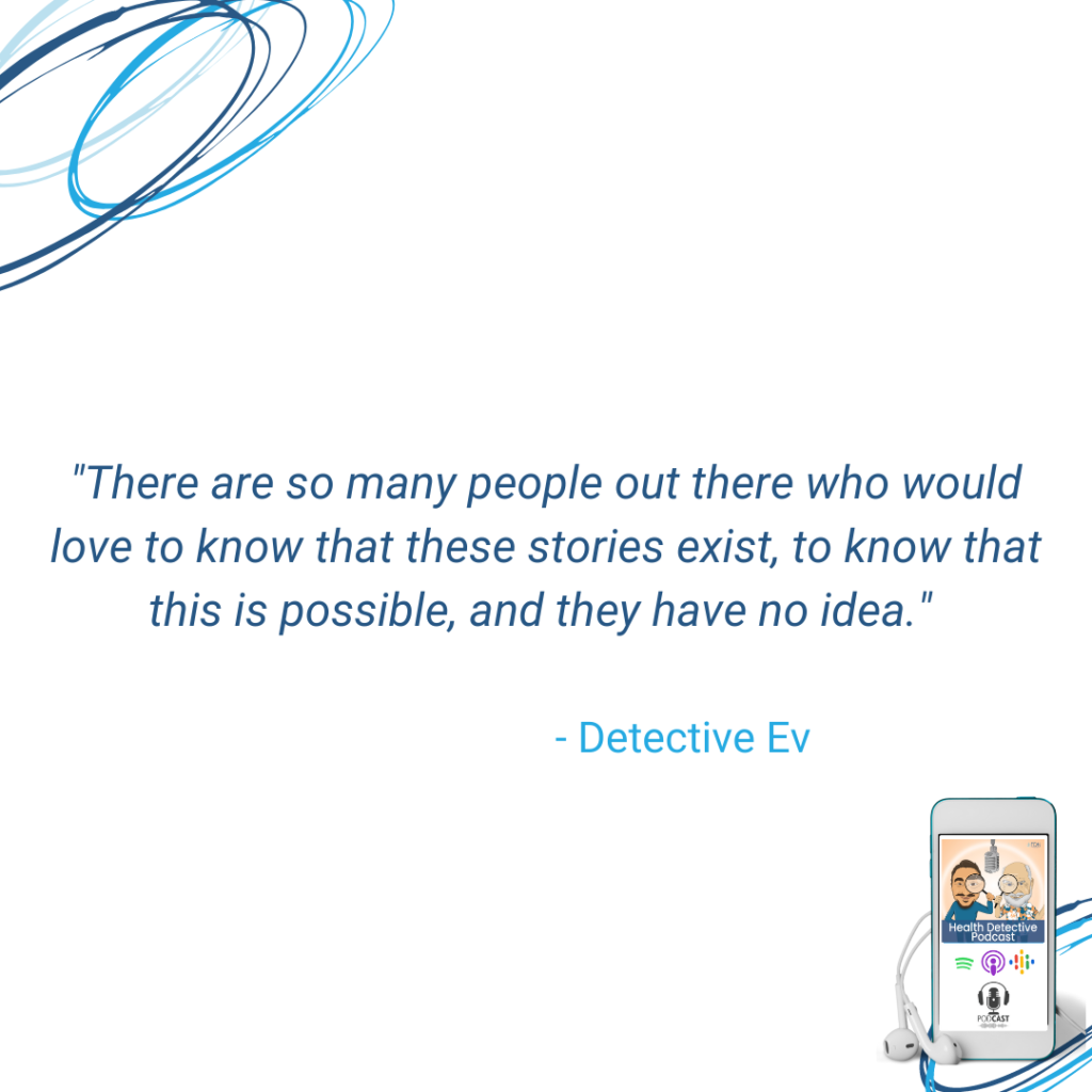 FIVE-STAR REVIEW, OPPORTUNITY TO HEAR HEALING USING FDN STORIES, PODCASTS, TELL YOUR STORY, FDN, FDNTRAINING, HEALTH DETECTIVE PODCAST