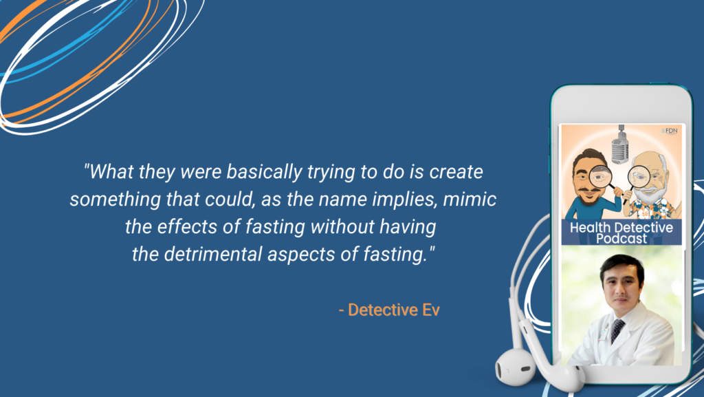 PROLON, THE FAST WITHOUT THE FAST, MIMIC THE EFFECTS OF FASTING WITHOUT THE DETRIMENTAL EFFECTS OF FASTING, FDN, FDNTRAINING, HEALTH DETECTIVE PODCAST