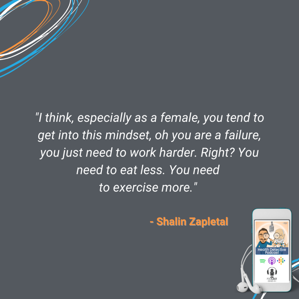 MINDSET WITH WEIGHT LOSS RESISTANCE AND MOLD EXPOSURE, WOMEN, FEEL LIKE A FAILURE, EAT LESS, EXERCISE MORE, WORK HARDER, FDN, FDNTRAINING, HEALTH DETECTIVE PODCAST