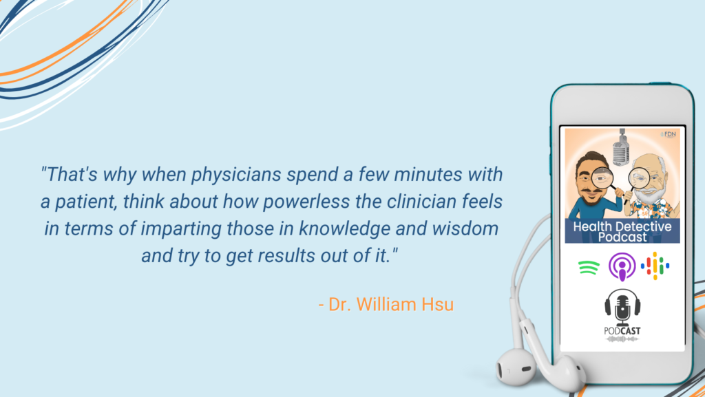 DOCTORS FEEL POWERLESS WHEN SPENDING ONLY A FEW MINUTES WITH PATIENTS AND NEEDING TO SEE RESULTS, FDN, FDNTRAINING, HEALTH DETECTIVE PODCAST