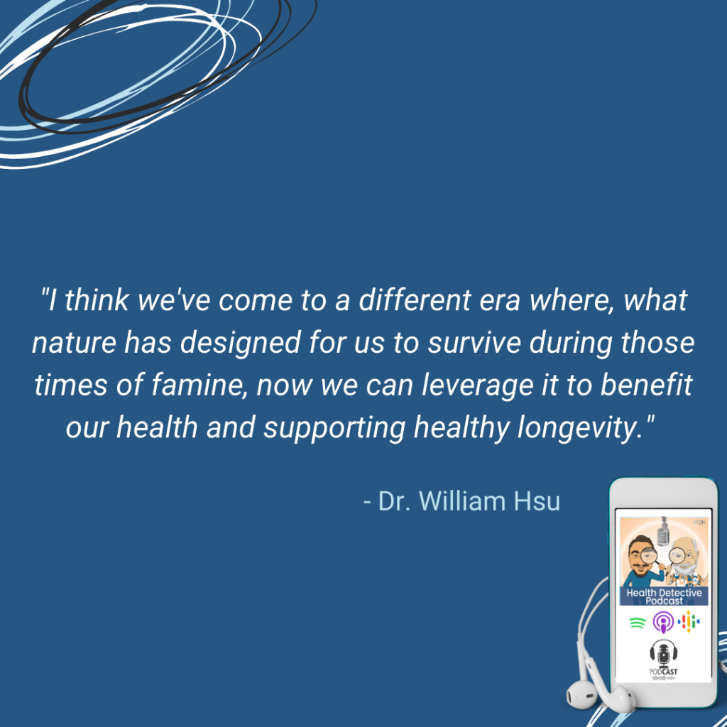 NATURE DESIGNED AUTOPHAGY TO SURVIVE, MODERN SCIENCE NOW OPTIMIZES FOR HEALTHY LONGEVITY, THE FAST WITHOUT THE FAST, PROLON, FDN, FDNTRAINING, HEALTH DETECTIVE PODCAST