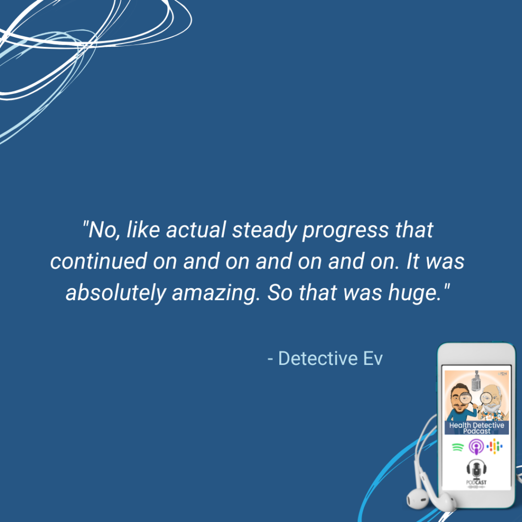 ACTUAL STEADY HEALTH PROGRESS, THE FDN SYSTEM, HEALING BY TREATING EVERYTHING NONSPECIFICALLY, WHOLE PERSON, FDN, FDNTRAINING, HEALTH DETECTIVE PODCAST