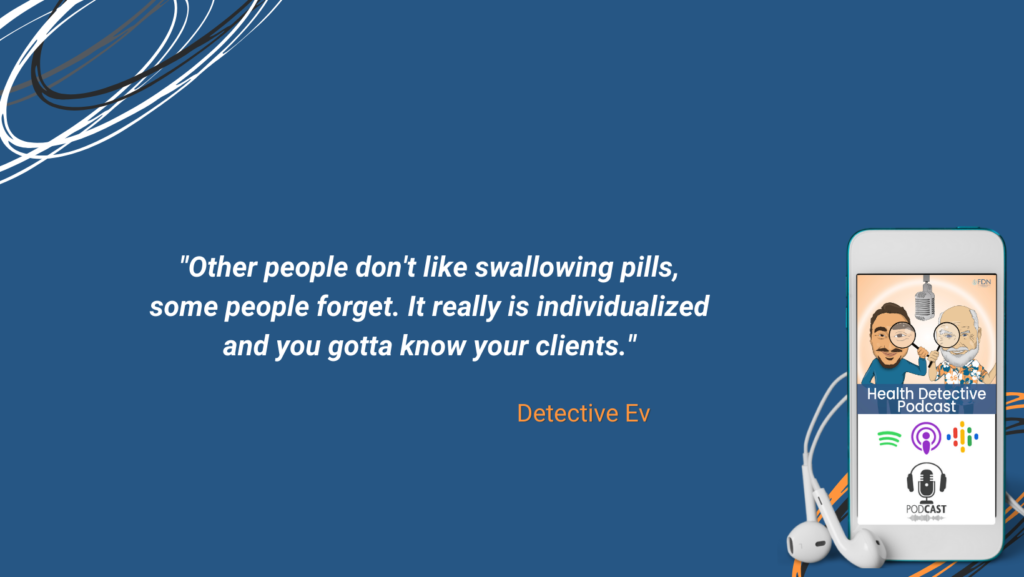 HTMA TEST, SUPPLEMENTS, SUPPLEMENTATION, DON'T LIKE TO SWALLOW PILLS, PEOPLE FORGET, FDN, FDNTRAINING, HEALTH DETECTIVE PODCAST