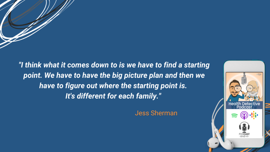 BIG PICTURE PLAN, STARTING POINT, HELPING KIDS, HELPING FAMILIES, HELPING SCHOOLS, FDN, FDNTRAINING, HEALTH DETECTIVE PODCAST