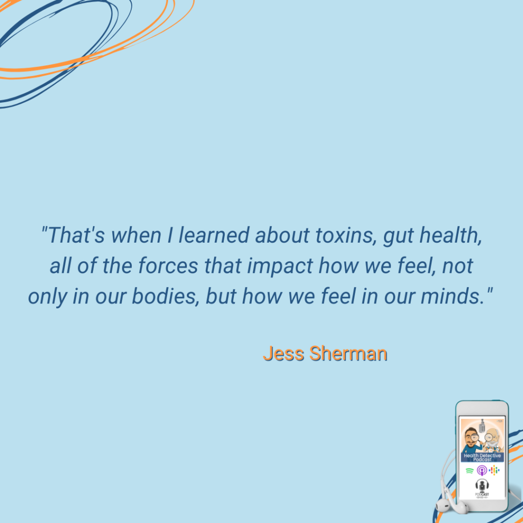 LEARNING ABOUT GUT HEALTH, GUT-BRAIN CONNECTION, HOW WE FEEL IN OUR BODIES, HOW WE FEEL IN OUR MINDS, FDN, FDNTRAINING, HEALTH DETECTIVE PODCAST