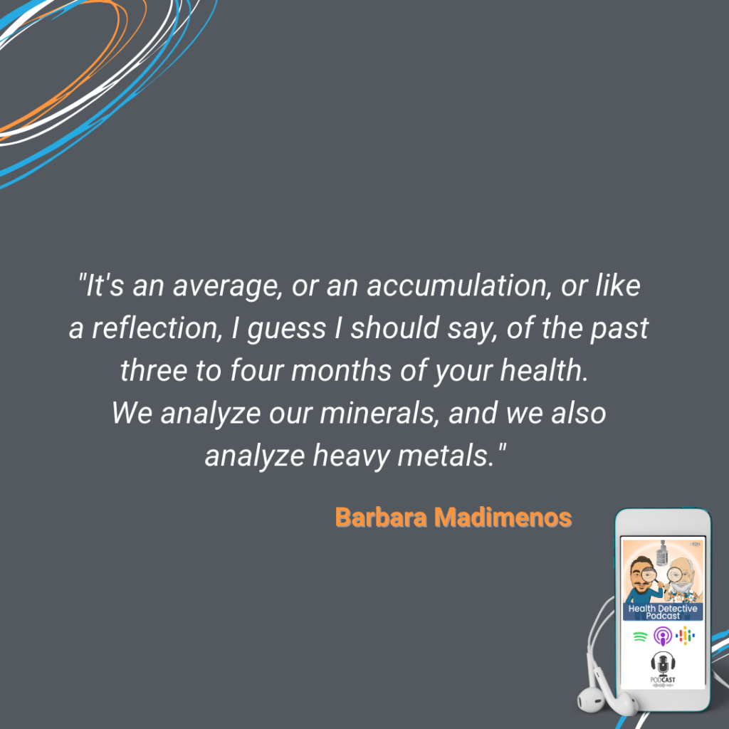 HTMA TEST, HAIR SAMPLE, PICTURE OF PAST THREE OR FOUR MONTHS OF HEALTH, HEAVY METALS, MINERALS, FDN, FDNTRAINING, HEALTH DETECTIVE PODCAST