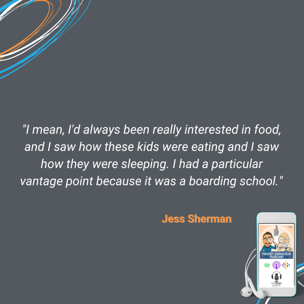 ANXIOUS KIDS, INTEREST IN EFFECTS OF FOOD ON THE MIND, EATING HABITS, SLEEPING HABITS, FDN, FDNTRAINING, HEALTH DETECTIVE PODCAST