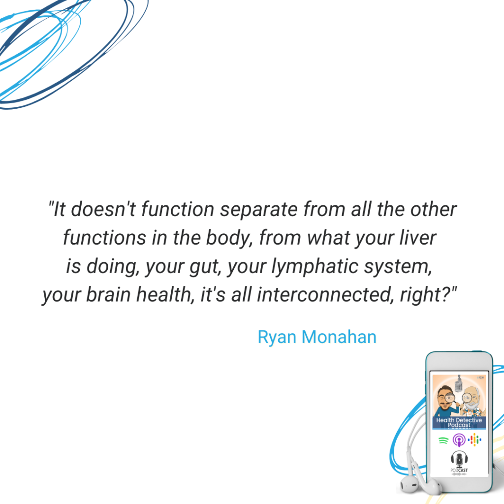 THYROID FUNCTION IS INTERCONNECTED WITH ALL OTHER SYSTEM SO THE BODY, GUT FUNCTION, BRAIN FUNCTION, LIVER FUNCTION, LYMPHATIC FUNCTION, FDN, FDNTRAINING, HEALTH DETECTIVE PODCAST