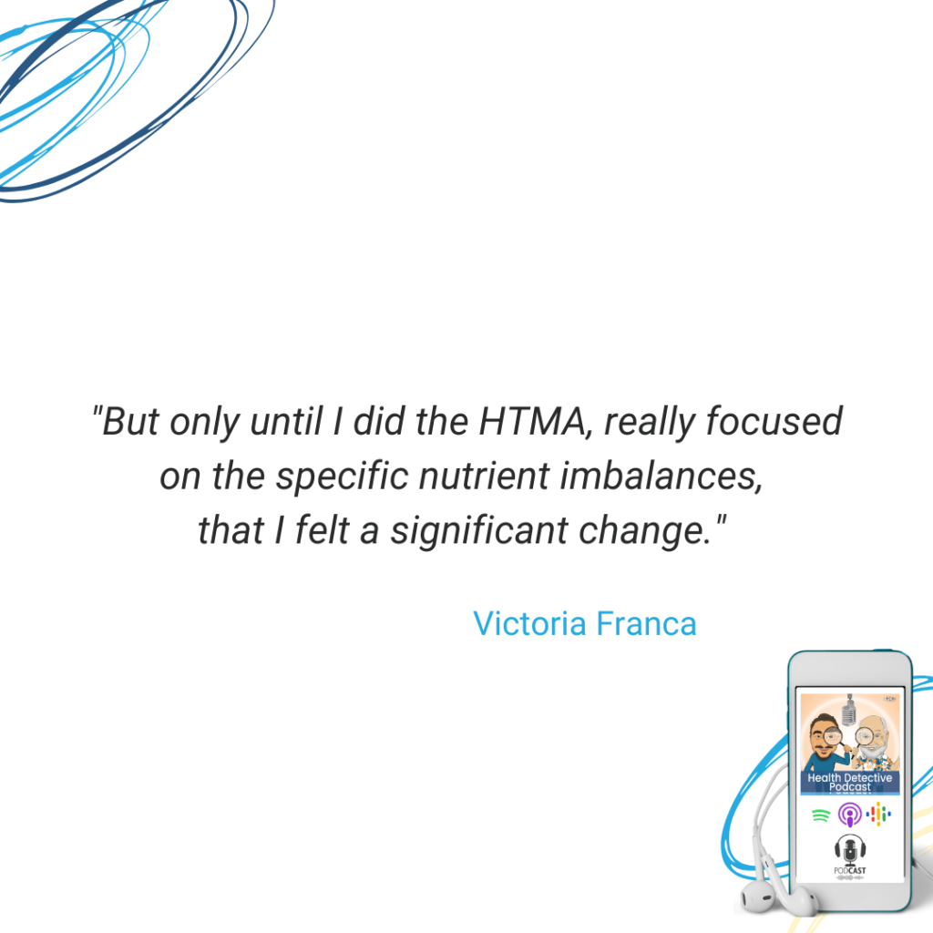 FDN VICTORIA, THE HTMA REALLY MADE A DIFFERENCE, FDN, FDNTRAINING, HEALTH DETECTIVE PODCAST
