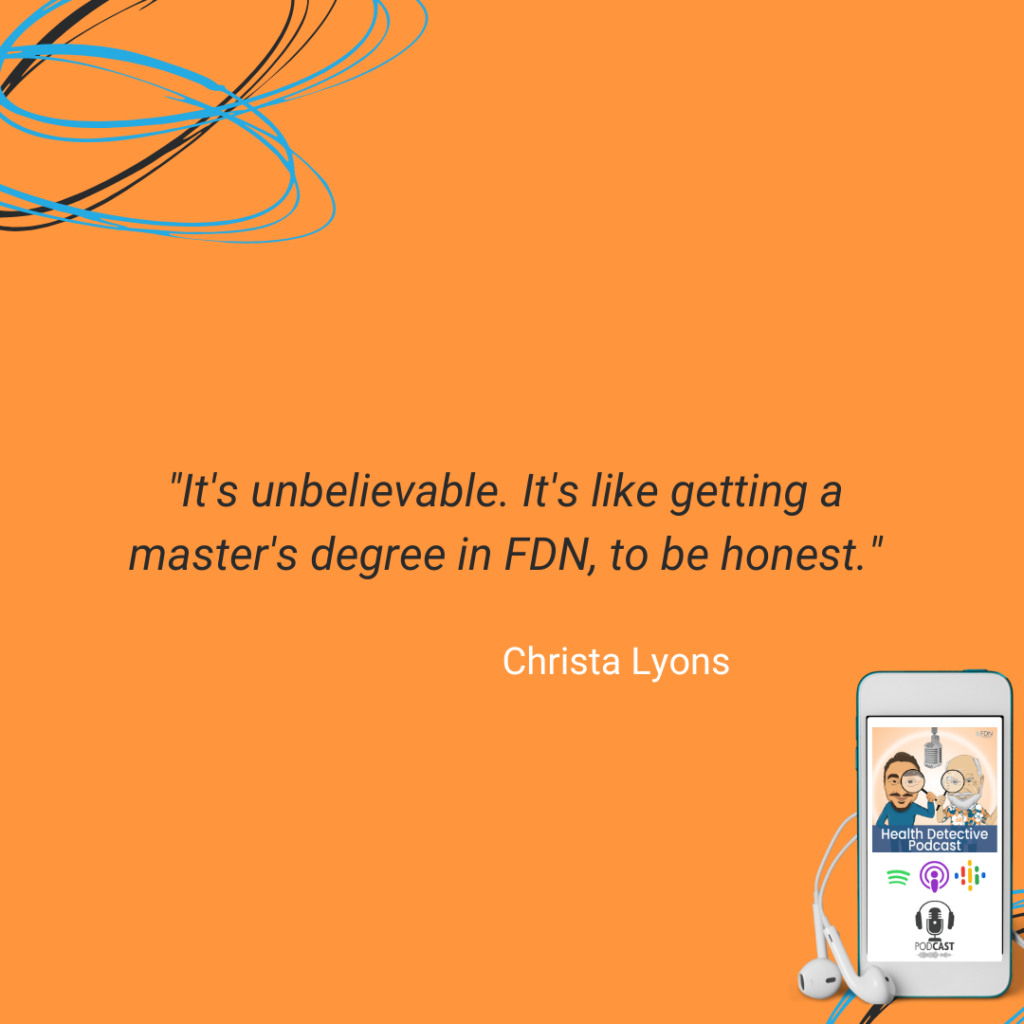 AFDNP IS LIKE GETTING A MASTER'S DEGREE IN FDN, SUPPORT, HEALTH SUPPORT, BUSINESS SUPPORT, FDN, FDNTRAINING, HEALTH DETECTIVE PODCAST