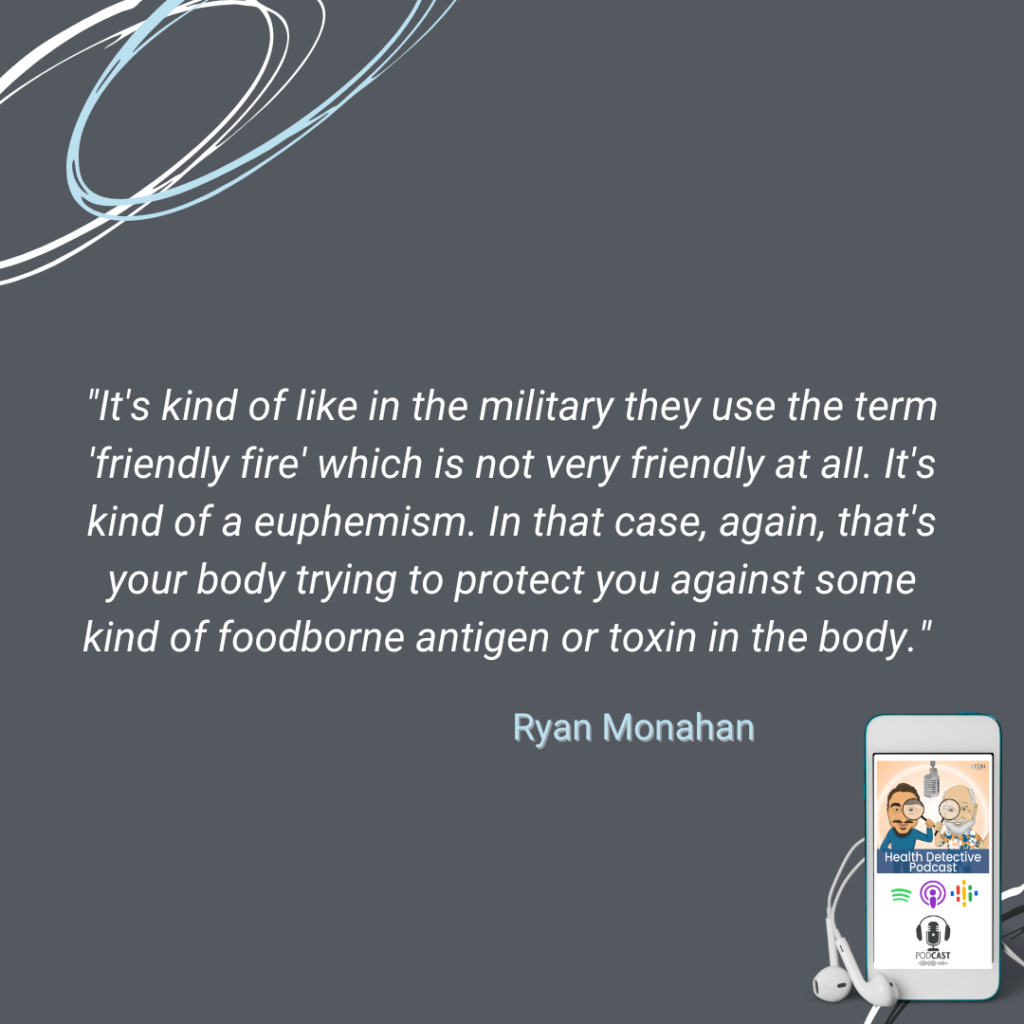 FRIENDLY FIRE, THYROID AUTOIMMUNITY OR HASHIMOTO'S, THE BODY IS TRYING TO PROTECT YOU FROM FOODBORN ANTIGENS OR TOXINS, FDN, FDNTRAINING, HEALTH DETECTIVE PODCAST