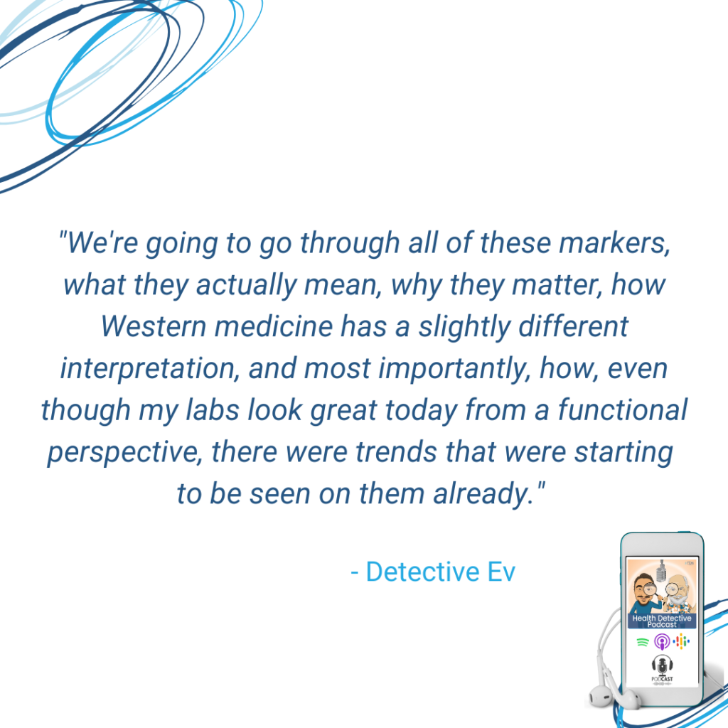 THYROID MARKERS, IN RANGE BY WESTERN MEDICINE STANDARDS, MOVING IN THE RIGHT DIRECTIONS, FDN, FDNTRAINING, HEALTH DETECTIVE PODCAST