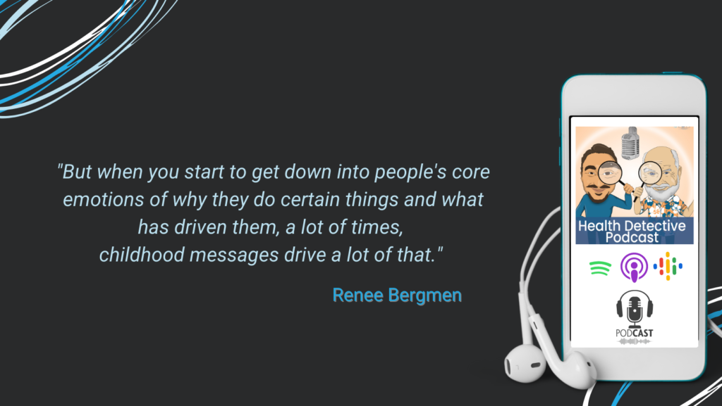 MENTAL HEALTH, ENNEAGRAM, CORE OF ONE'S BEING, WHY WE DO WHAT WE DO, CHILDHOOD MESSAGES DRIVE THAT, FDN, FDNTRAINING, HEALTH DETECTIVE PODCAST