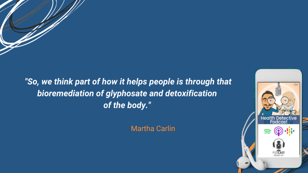 A GUT PROBLEM, PROBIOTICS, HELPS PEOPLE BY BIOREMEDIATION OF GLYPHOSATE AND DETOX OF THE BODY, FDN, FDNTRAINING, HEALTH DETECTIVE PODCAST