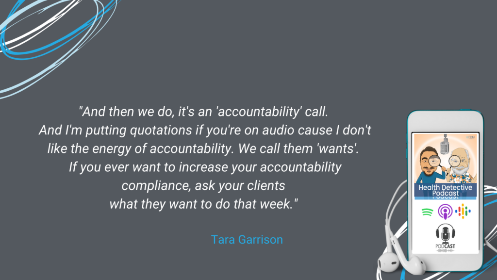 ACCOUNTABILITY DOESN'T WORK LIKE ASKING WHAT CLIENTS WANT TO ACCOMPLISH, ENTREPRENEURSHIP, FDN, FDNTRAINING, HEALTH DETECTIVE PODCAST