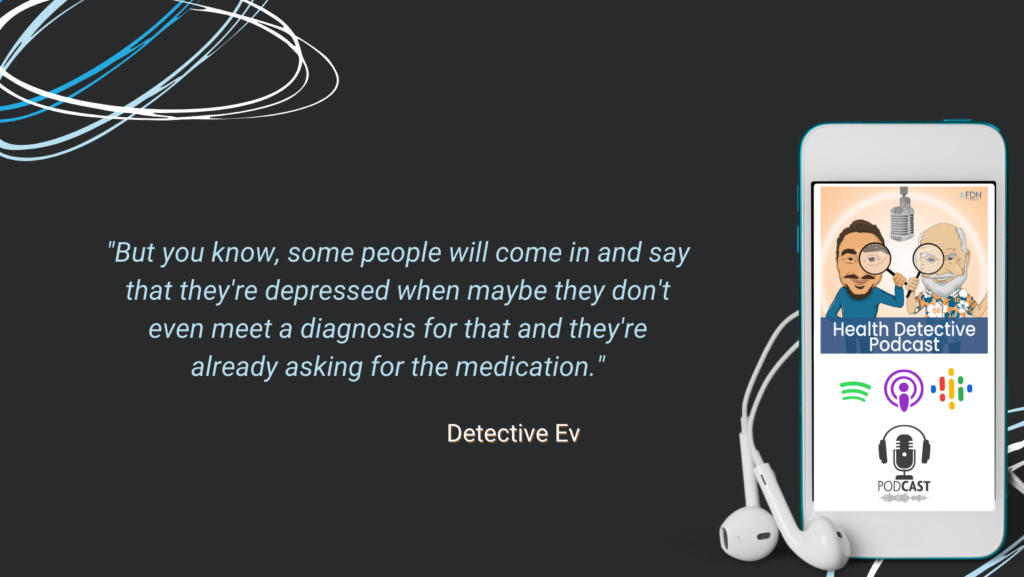 DIRECT-TO-CONSUMER PHARMACEUTICAL ADS, PATIENTS THINK THEY KNOW WHAT THEY NEED EVEN WITHOUT A DIAGNOSIS, FDN, FDNTRAINING HEALTH DETECTIVE PODCAST